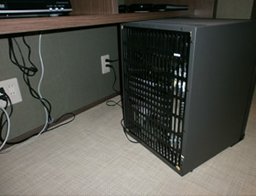 モーター内部に直接施工