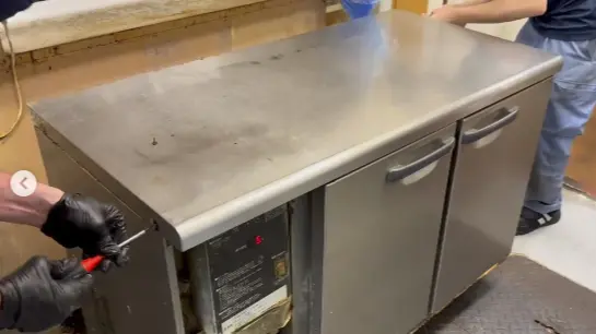 ⑦分解施工完了